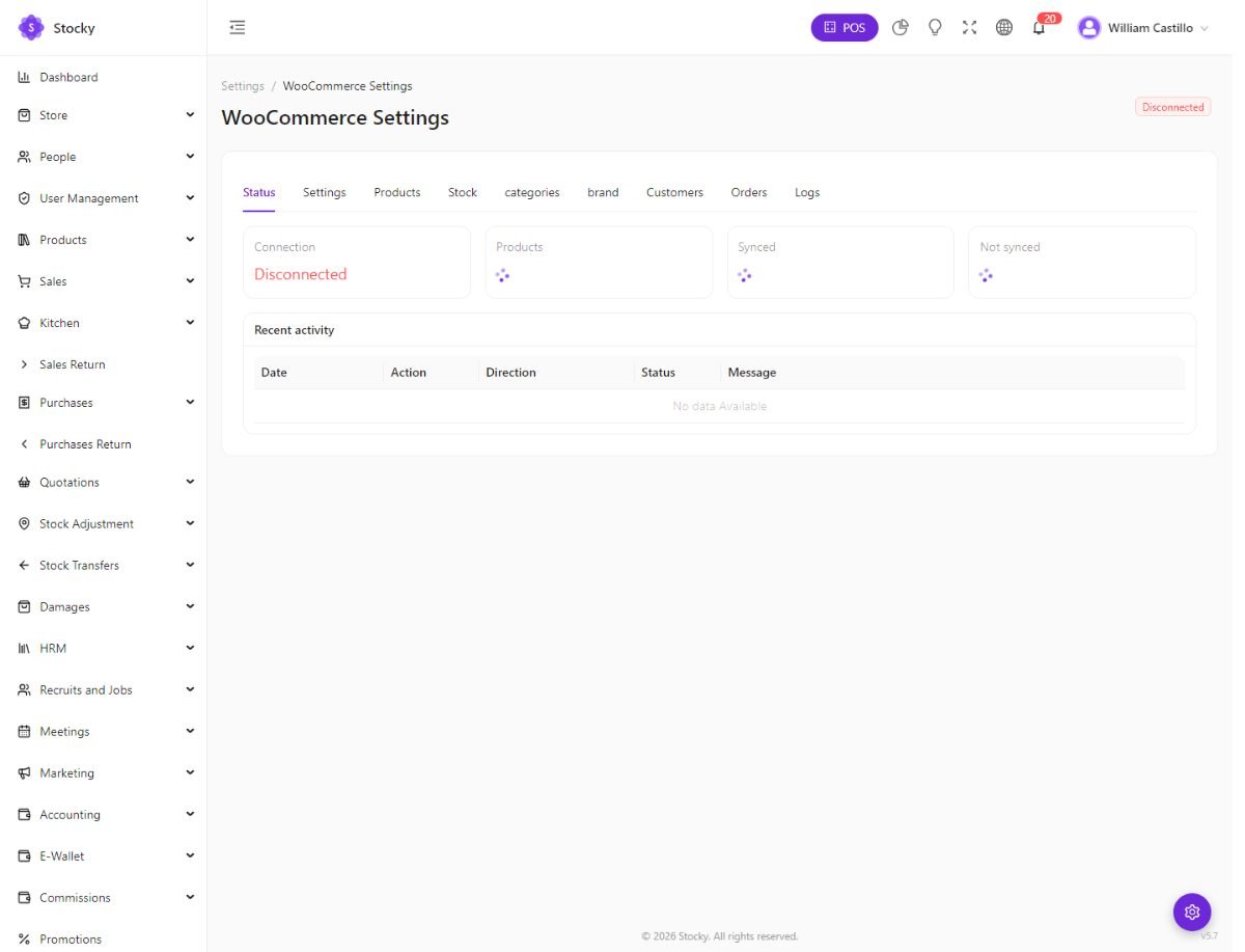 WooCommerce integration