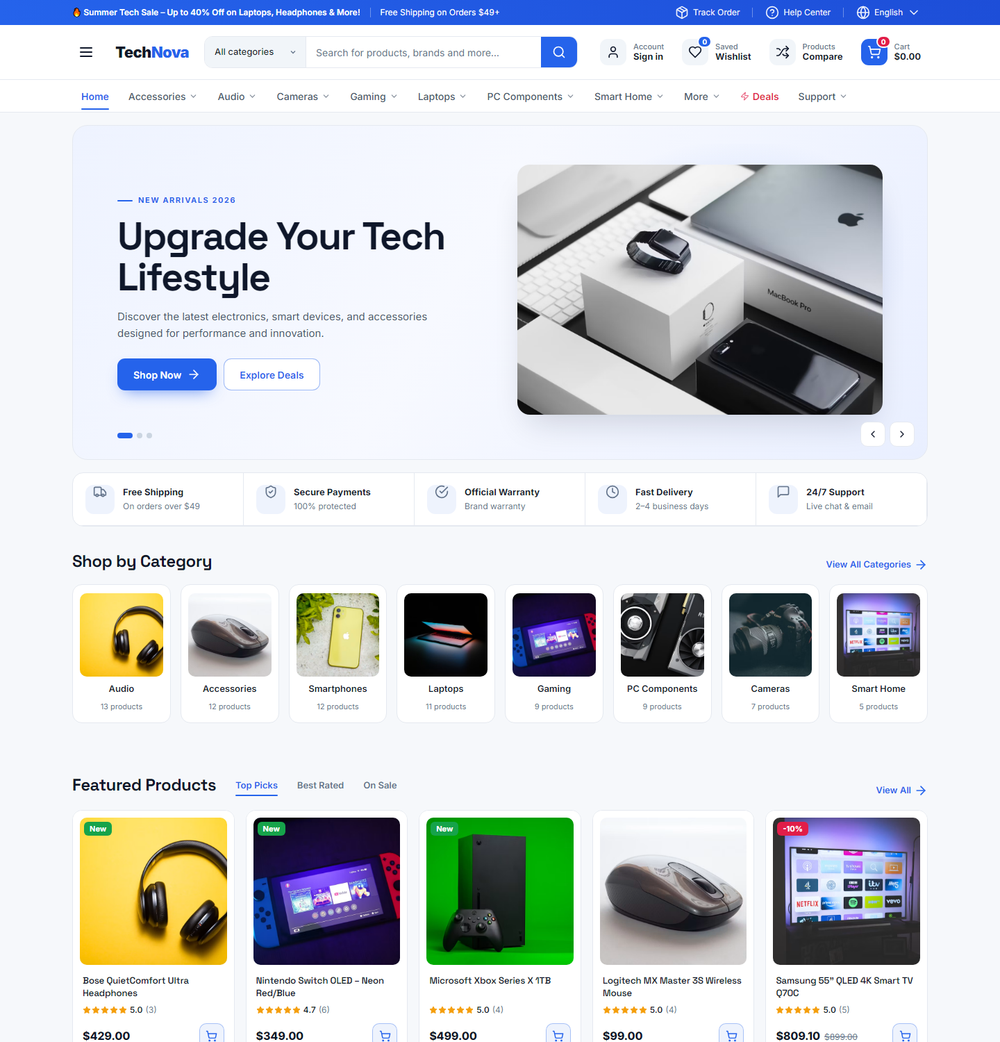 Online store
