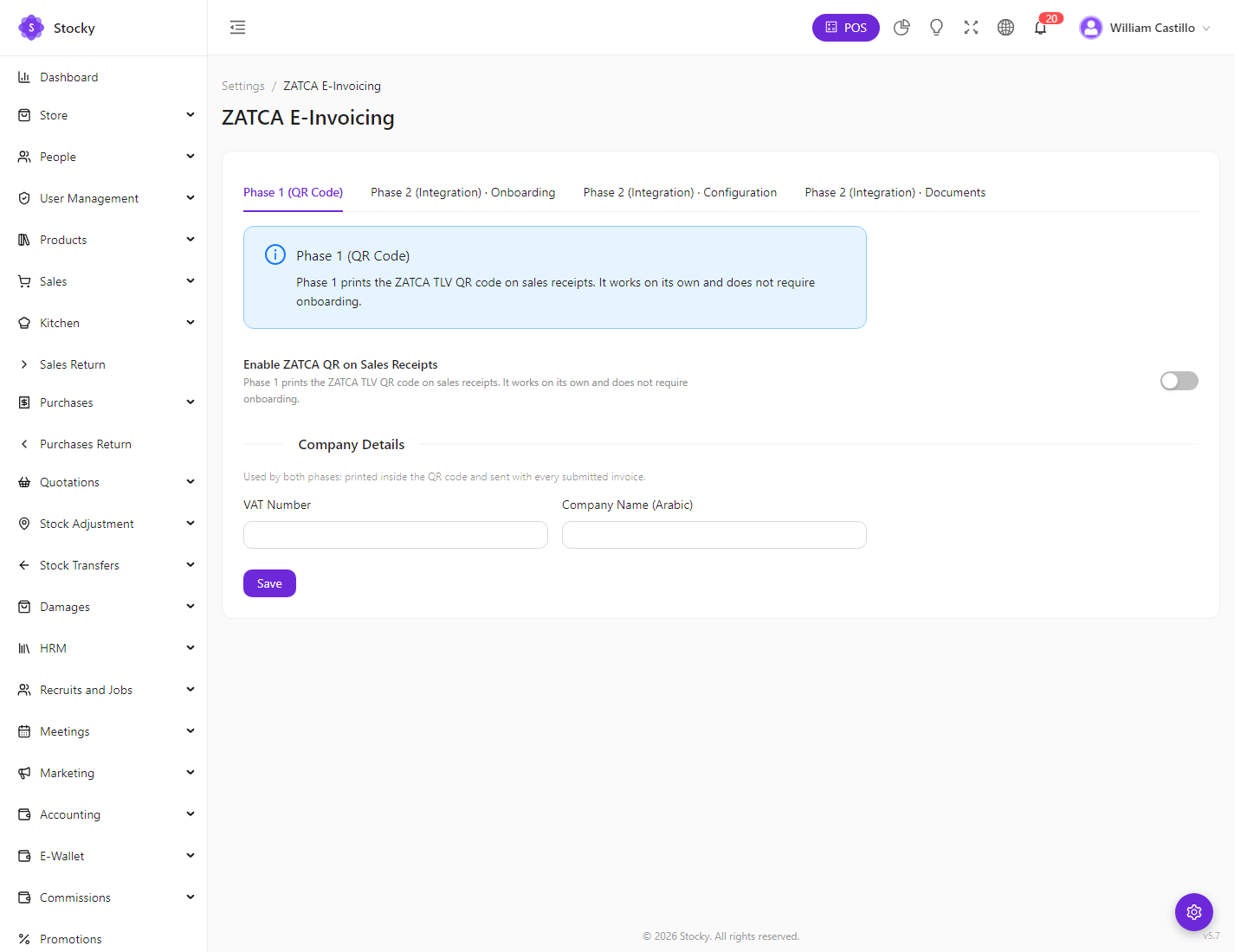 ZATCA e-invoicing